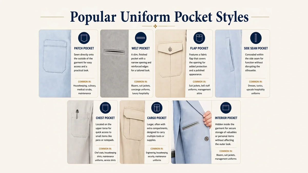 Pocket Power: The Small Detail That Shapes Uniform Style