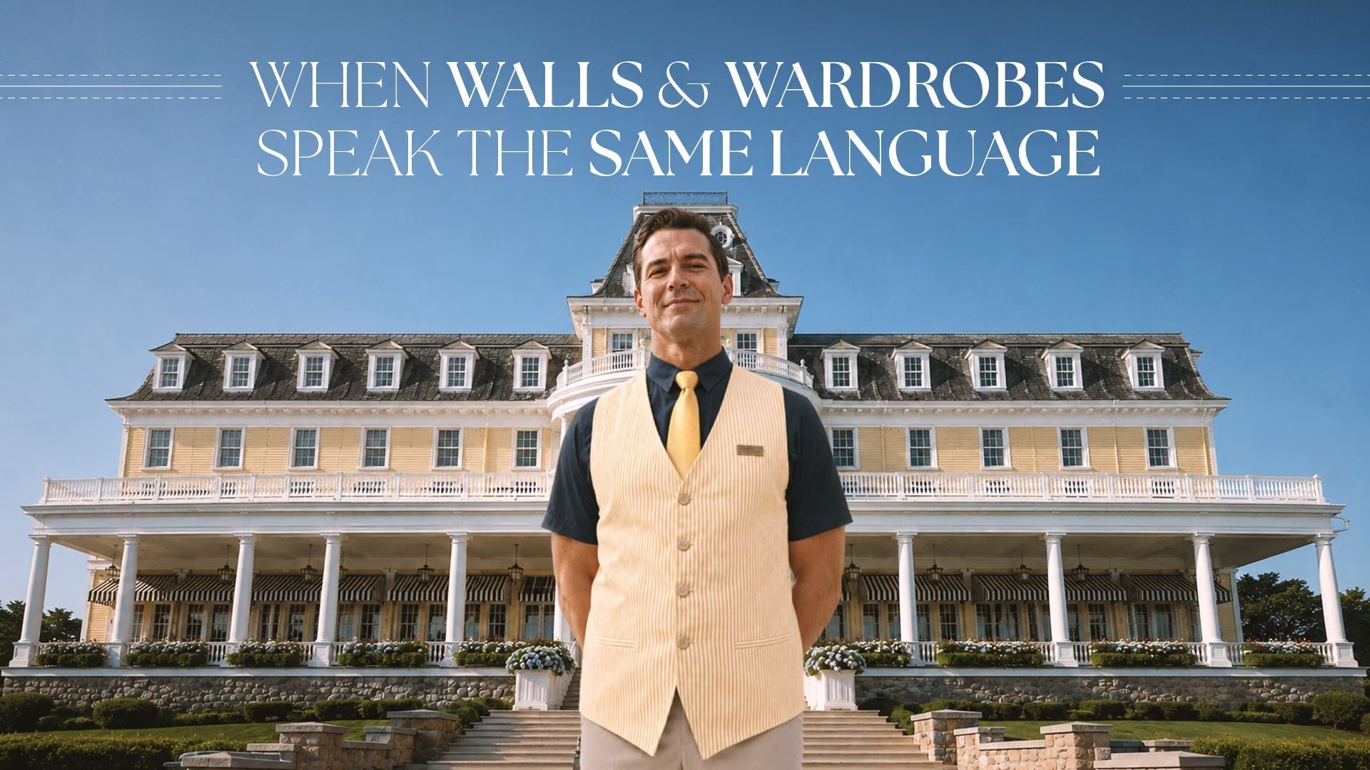 When Walls and Wardrobes Speak the Same Language